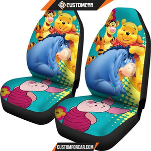 Winnie the Pooh Poster for Fans Car Seat Cover R031307 - New