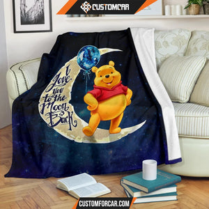 Winnie The Pooh Soft Fleece Blanket Pooh Love You