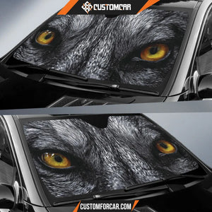 Wolf Eyes Car Sun Shades Auto