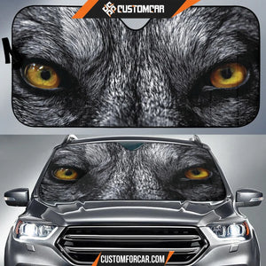 Wolf Eyes Car Sun Shades Auto