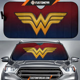 Wonder Woman 4K Logo Car Sun Shades Auto