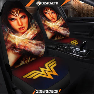 Wonder Woman Art DC Comics Car Seat Covers - Car Seat Covers