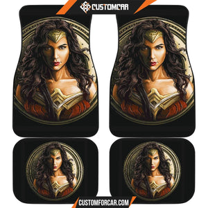 Wonder Woman Beauty Car Floor Mats Movie Fan Gift R050320 - 