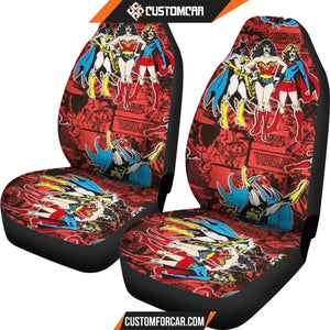Wonder Woman DC Car Seat Covers R031307 - Car Seat Covers - 