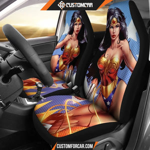Wonder Woman DC Comics Car Seat Covers seat Covers For Car 