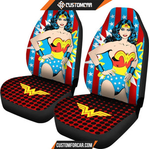Wonder Woman DC League Comics Car Seat Cover R031306 - Car 