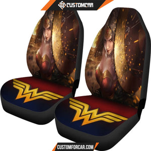 Wonder Woman Hero DC Comics Car Seat Covers - Car Seat 