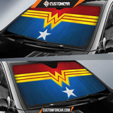 Wonder Woman Logo Car Sun Shades Auto