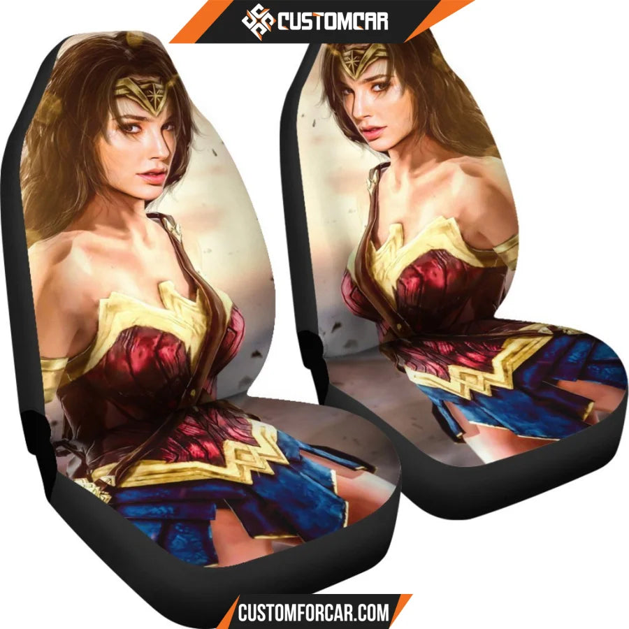 Wonder Woman Movie Art Design DC Car Seat Covers R031307 - 