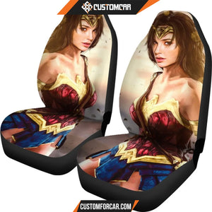 Wonder Woman Movie Art Design DC Car Seat Covers R031307 - 