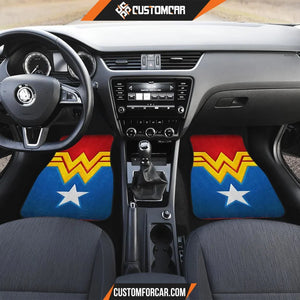 Wonder Woman Premium Car Floor Mats R050311 - Front And Back