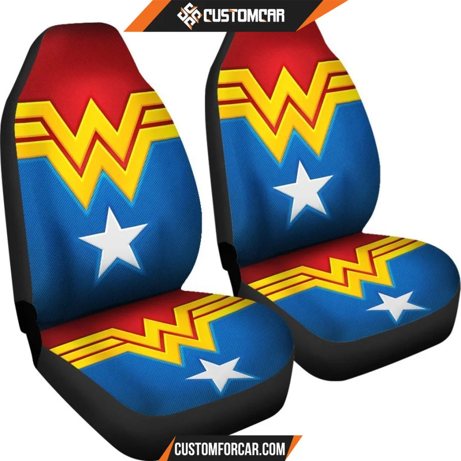 Wonder Woman Premium DC Comics Car Seat Covers - Car Seat 