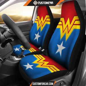 Wonder Woman Premium DC Comics Car Seat Covers - Car Seat 