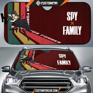 Yor Forger Spy x Family Car Sun Shade Anime Car Accessories