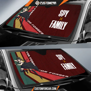 Yor Forger Spy x Family Car Sun Shade Anime Car Accessories