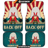 Yosemite Sam Back Off Car Floor Mats Looney Tunes Cartoon 