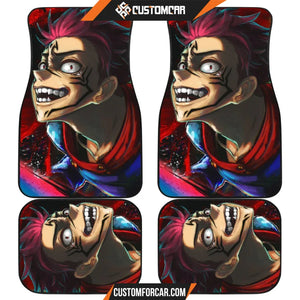 Yuji Itadori Angry Car Floor Mats Jujutsu Kai Sen Anime Car 