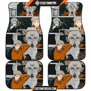 Yuji Itadori Angry Car Floor Mats Jujutsu KaiSen Anime 