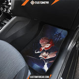 Yuji Itadori Car Floor Mats Jujutsu Kai Sen Anime Car Mats 