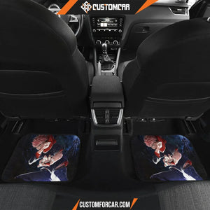 Yuji Itadori Car Floor Mats Jujutsu Kai Sen Anime Car Mats 