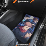 Yuji Itadori Car Floor Mats Jujutsu Kai Sen Anime Car Mats 