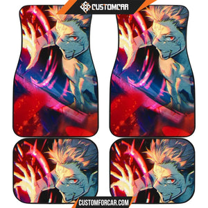 Yuji Itadori Car Floor Mats Jujutsu KaiSen Anime Car Mats 