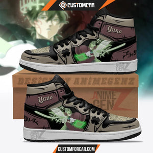 Yuno JD Sneakers Black Clover Custom Anime Shoes