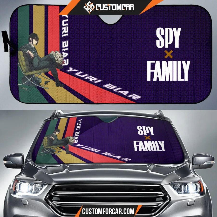 Yuri Briar Spy x Family Car Sun Shade Anime Car Accessories