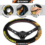 Zenitsu Agatsuma Demon Slayer Steering Wheel Cover Anime Car