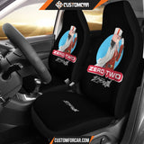 Zero Two Style Anime Car Seat Covers Decor In Car DECORINCAR