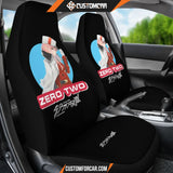 Zero Two Style Anime Car Seat Covers Decor In Car DECORINCAR