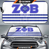 Zeta Phi Beta Car Sun Shade Sorority Car Accessories Custom