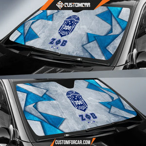 Zeta Phi Beta Car Sun Shade Sorority Car Accessories Custom