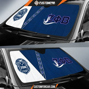 Zeta Phi Beta Car Sun Shade Sorority Car Accessories Custom