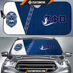 Zeta Phi Beta Car Sun Shade Sorority Car Accessories Custom