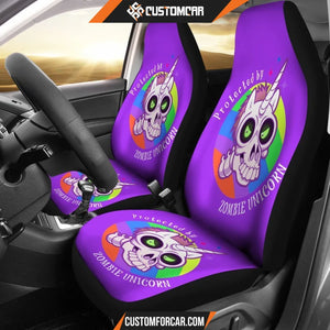 Zombie Unicorn Art Car Seat Covers seat Covers For Car 