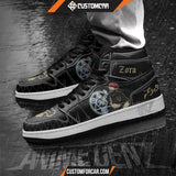 Zora Ideale JD Sneakers Black Clover Custom Anime Shoes