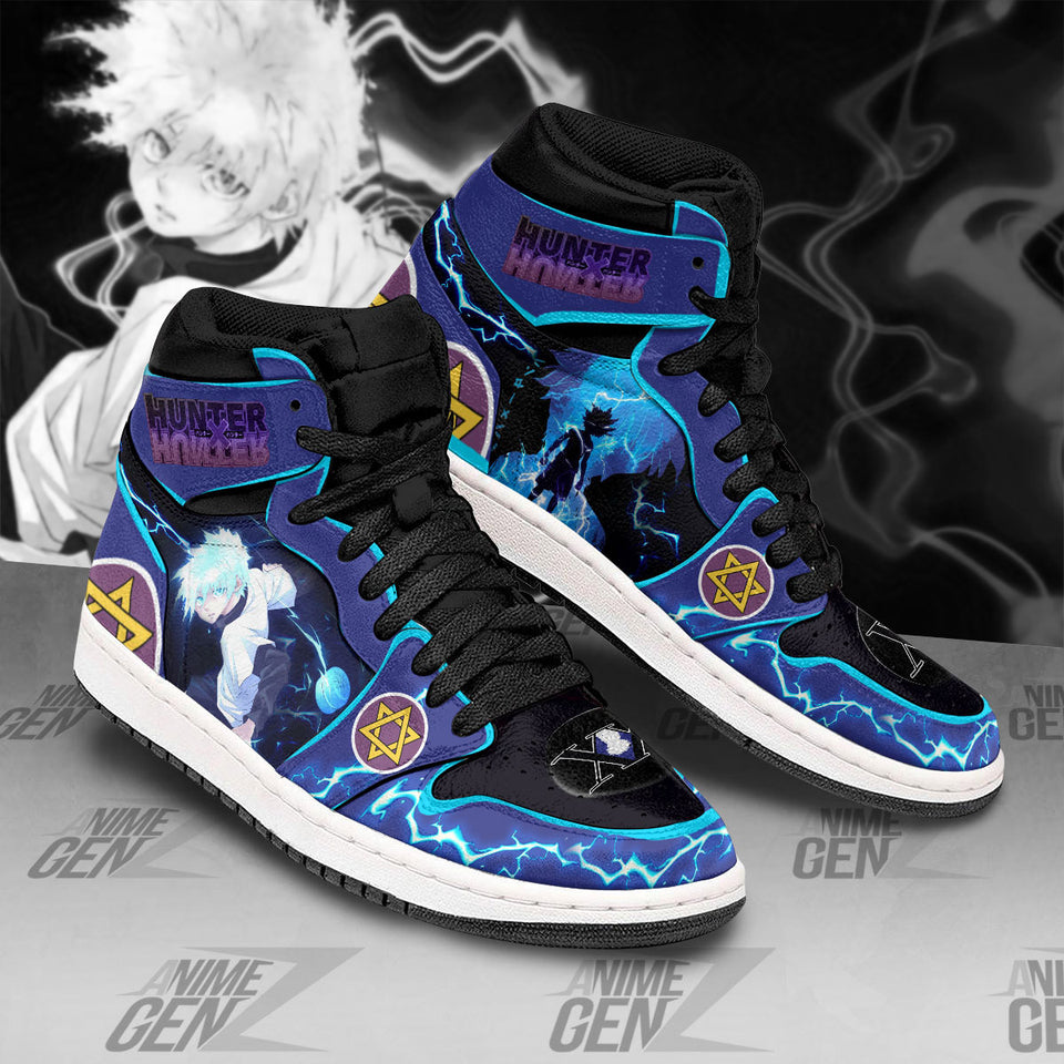 Hunter x Hunter Zoldyck KilluaJD Sneakers Custom Anime Shoes