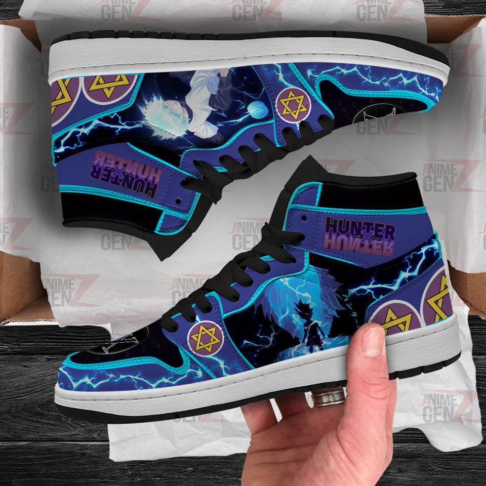 Hunter x Hunter Zoldyck KilluaJD Sneakers Custom Anime Shoes