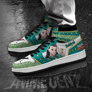 Hunter x hunter Illumi Zoldyck JD Sneakers Custom Anime Shoes