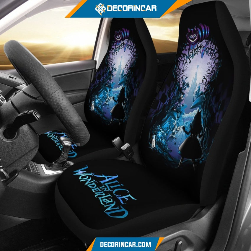 Discover Castle Alice In Wonderland Disney Cartoon Car Seat 