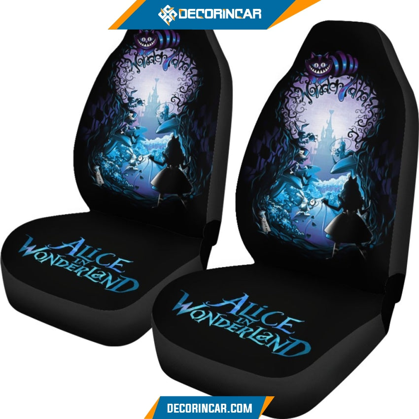 Discover Castle Alice In Wonderland Disney Cartoon Car Seat 