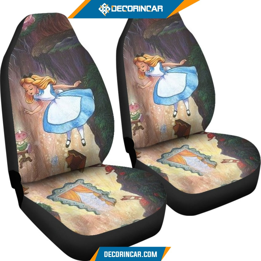 Disney Alice in Wonder Land Cartoon Car Seat Covers R031307 