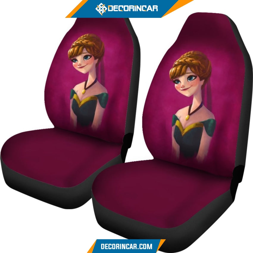 Disney Anna Beauty Girl Car Seat Covers R031307 - Car Seat 