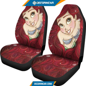 Disney Ariel Cute Face Car Seat Covers R0313025 - Car Seat 