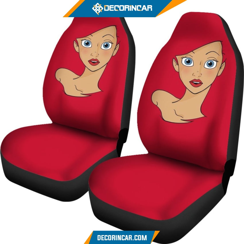 Disney Ariel Red Hair Color Car Seat Covers seat Covers For 