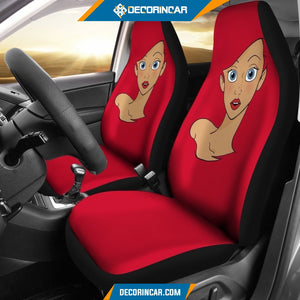 Disney Ariel Red Hair Color Car Seat Covers seat Covers For 