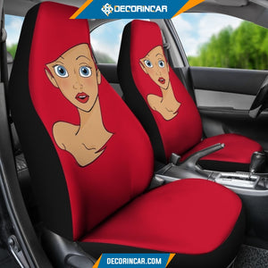 Disney Ariel Red Hair Color Car Seat Covers seat Covers For 