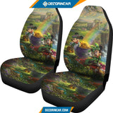 Disney Couple Mouse in Wonder Land Car Seat Covers R031307 -