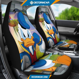 Donald Cute Car Seat Covers Disney Cartoon Car Decor R031311
